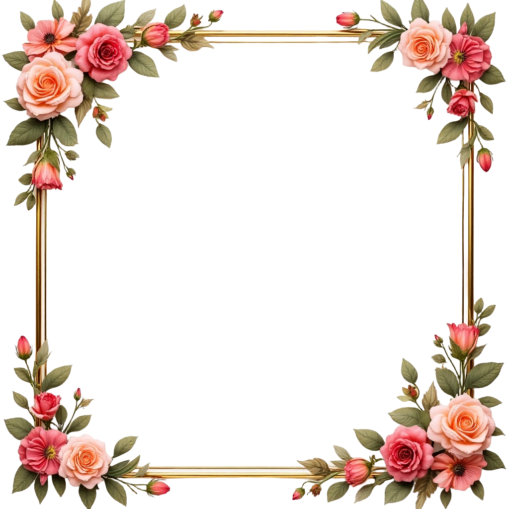 Floral Frame